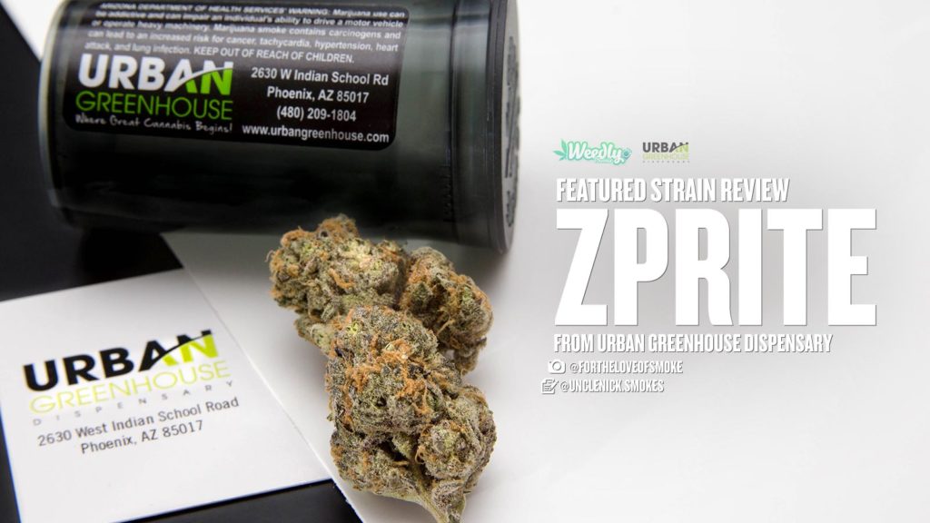 Zprite Cannabis Strain Review - Urban Greenhouse Dispensary Phoenix Medical Marijuana