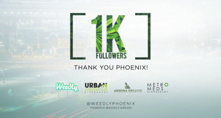1K Instagram Followers! Thank You Phoenix!!