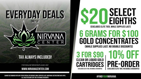 Nirvana Phoenix Dispensary - Everyday Deals
